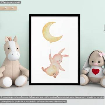 Baby hare poster