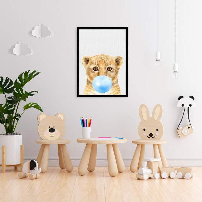 Poster Bubble baby panther