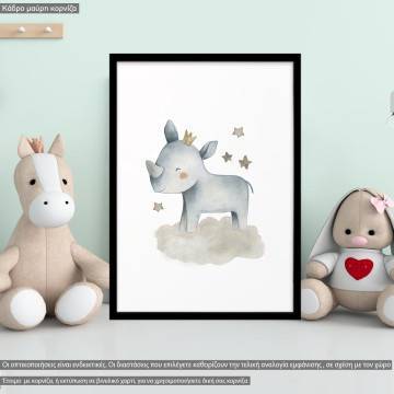 Rhinoceros prince, poster