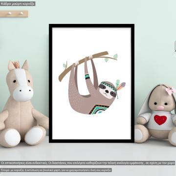 Tribal monkey I, poster