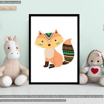 Tribal fox III, poster