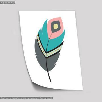 Tribal feather I, poster 2