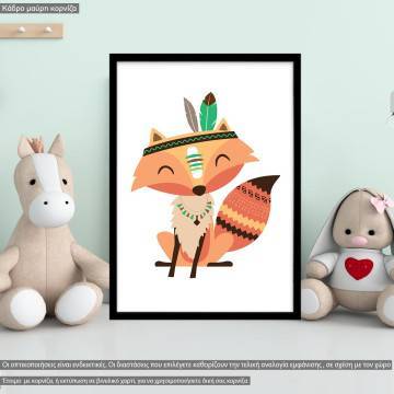 Tribal fox IV, poster