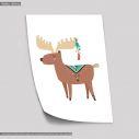 Tribal reindeer I, poster