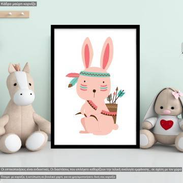 Tribal rabbit II, poster