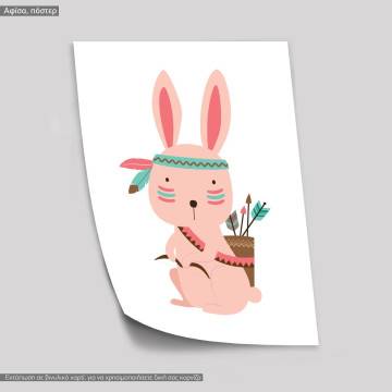 Tribal rabbit II, poster 2