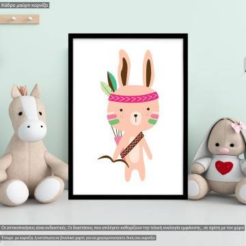 Tribal rabbit I, poster