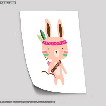 Tribal rabbit I, poster 2