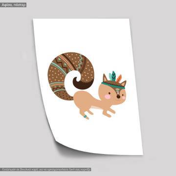 Tribal fox II, poster 2