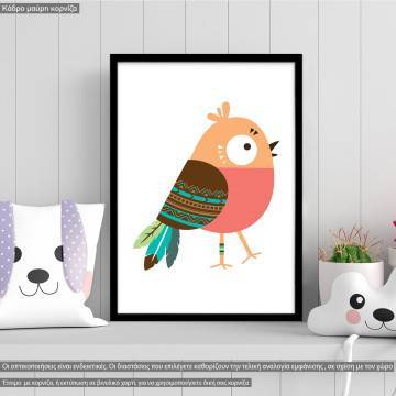 Tribal bird I, poster