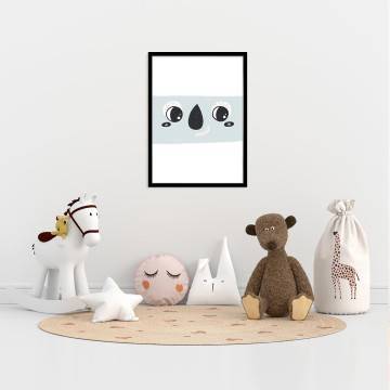 Προσωπάκια 4, κάδρο, μαύρη κορνίζα 2