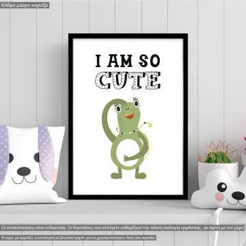 Cute Frog poster