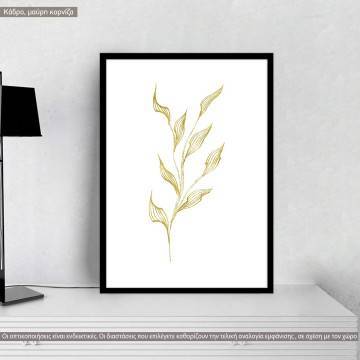 Gold Branches VI, Poster