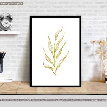 Gold Branches II, Poster