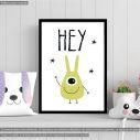 Hey monster poster