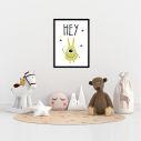 Hey monster poster