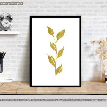 Gold Branches IV, Poster