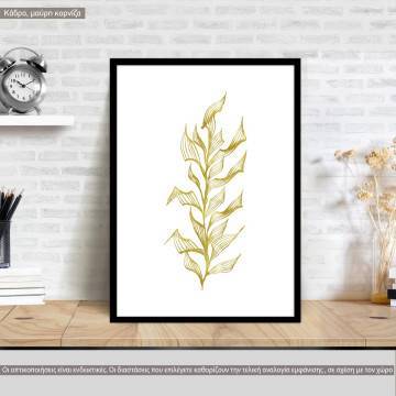 Gold Branches X, Poster