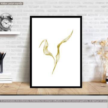 Gold Branches IX, Poster