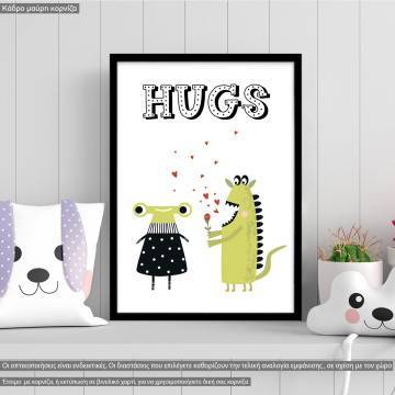 Hugs Monsters poster