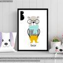 B bear, poster
