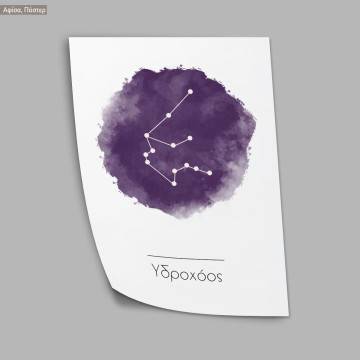 Aquarius zodiac, poster 2