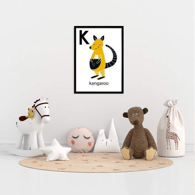 K kangaroo poster