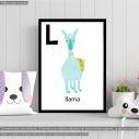 L llama poster