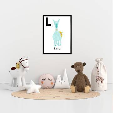 L llama poster 2