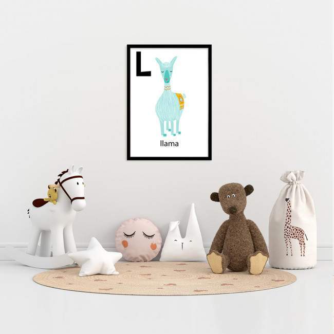 L llama poster