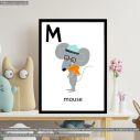 M mouse poster