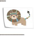 Tribal lion III, poster