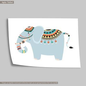 Tribal elephant I, poster 2