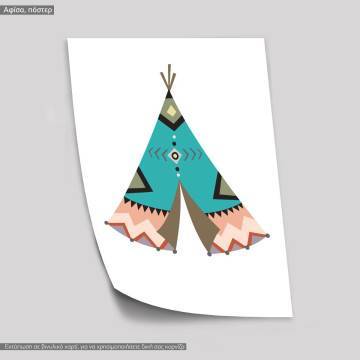 Indian tent III,poster 2