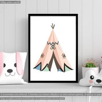 Indian tent I, poster