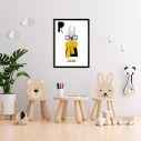R rabbit poster