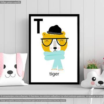 T tiger poster