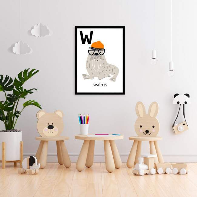 W walrus poster