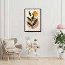 Gold sun olive leaves I, αφίσα, πόστερ, διαθέσιμη και σε πίνακα σε καμβά, κάδρο μαύρη κορνίζα, λευκή κορνίζα, ξύλινη κορνίζα