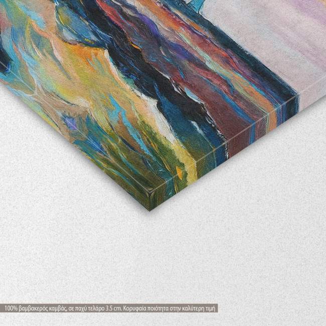 Canvas print mild wind, two panels