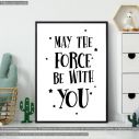 Poster May the force be with you