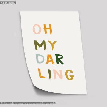 Poster OH my darling 2