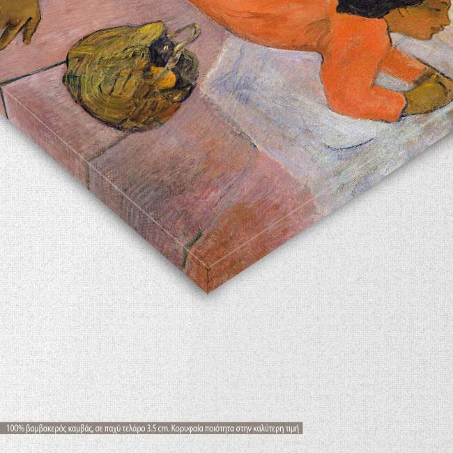 Canvas print The siesta, Gauguin P.