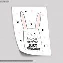 I am no perfect just awesome, αφίσα, πόστερ 