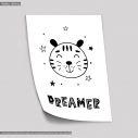 Poster Tiger Dream, Scandinavian style