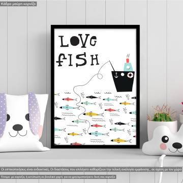 Love Fish, poster