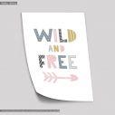 Wild and free, poster