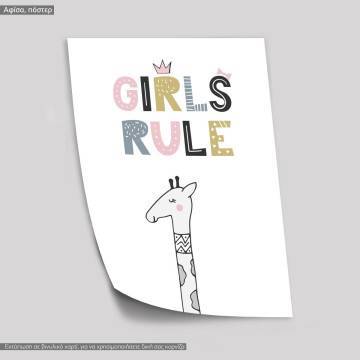 Girls rule, poster 2
