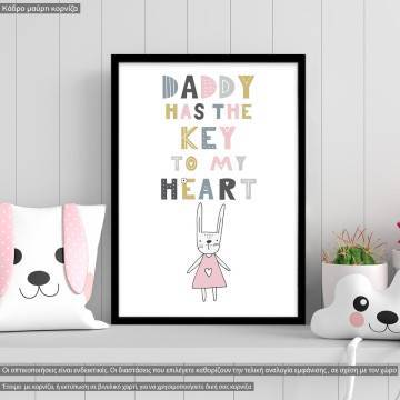 Daddy key, poster