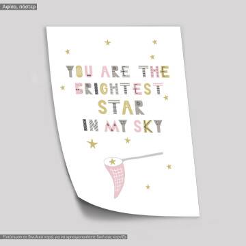 Brightest star, poster 2